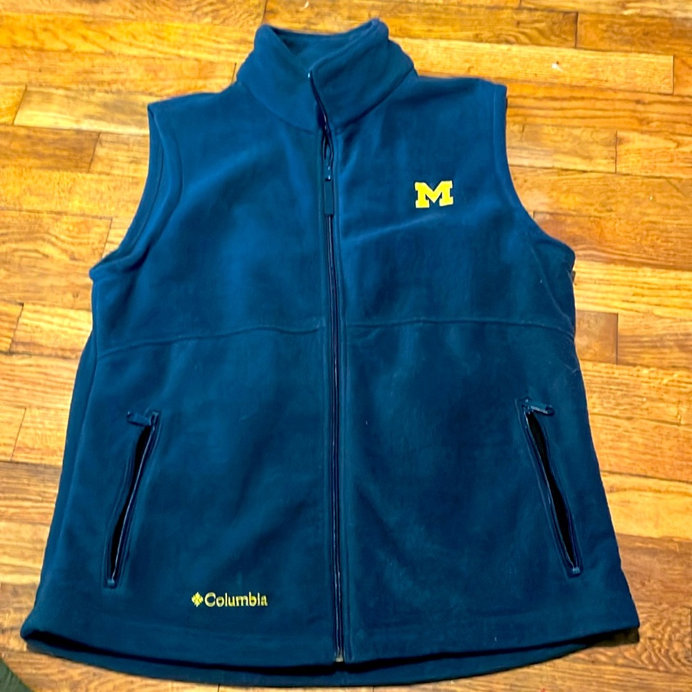 Columbia Michigan Fleece Vest